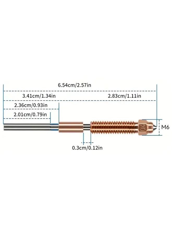 مجموعة فوهات التبديل السريع من الفولاذ المقوى 1.0 مم باللون الأسود لطابعات K1C Ender 3 V3 Ender V3 Plus ثلاثية الأبعاد - Image 2